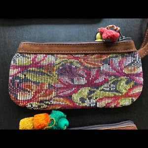 Nena & Co. OOAK full floral Mini Clutch